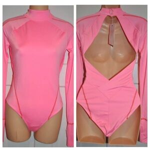Free People We are HAH Gloves Off 1 Piece Bodysuit size S NWT